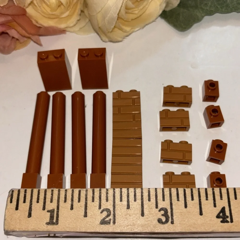 Lego Brown Bricks Brown Pillars Lego Light brown Lego Bricks Round Lego Castle